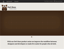 Tablet Screenshot of owl-stars.com